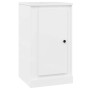 Aparadores 2 uds madera blanco brillante 37,5x35,5x67,5 cm de vidaXL, Aparadores - Ref: Foro24-816205, Precio: 85,16 €, Descu...