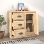 Aparador de madera contrachapada roble Sonoma 70x35,5x67,5 cm de vidaXL, Aparadores - Ref: Foro24-816195, Precio: 98,19 €, De...