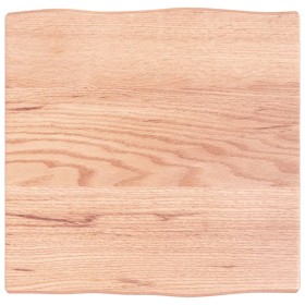 Tablero mesa madera tratada roble borde natural 40x40x2 cm de vidaXL, Tableros para mesas - Ref: Foro24-363926, Precio: 26,50...