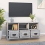 TV stand made of gray Sonoma plywood, measuring 100x35x50 cm. by vidaXL, TV Furniture - Ref: Foro24-816294, Price: 74,87 €, D...