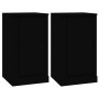 Sideboards 2 pcs black plywood 37.5x35.5x67.5 cm by vidaXL, Sideboards - Ref: Foro24-816203, Price: 76,99 €, Discount: %