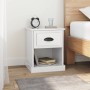 Bedside tables 2 units glossy white wood 39x39x47.5 cm by vidaXL, Nightstands - Ref: Foro24-816133, Price: 71,74 €, Discount: %