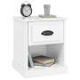 Bedside tables 2 units glossy white wood 39x39x47.5 cm by vidaXL, Nightstands - Ref: Foro24-816133, Price: 71,74 €, Discount: %