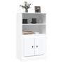 Aparador de madera contrachapada blanco 60x35,5x103,5 cm de vidaXL, Aparadores - Ref: Foro24-816312, Precio: 79,85 €, Descuen...