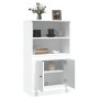 Aparador de madera contrachapada blanco 60x35,5x103,5 cm de vidaXL, Aparadores - Ref: Foro24-816312, Precio: 79,85 €, Descuen...