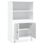 Aparador de madera contrachapada blanco 60x35,5x103,5 cm de vidaXL, Aparadores - Ref: Foro24-816312, Precio: 79,85 €, Descuen...