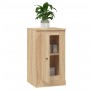 Aparadores 2 uds madera color roble Sonoma 37,5x35,5x67,5 cm de vidaXL, Aparadores - Ref: Foro24-816207, Precio: 78,99 €, Des...