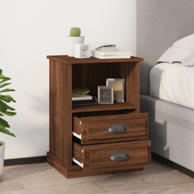 Nightstands 2 units brown oak color 43x36x60 cm by vidaXL, Nightstands - Ref: Foro24-816343, Price: 96,51 €, Discount: %