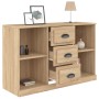 Aparador madera contrachapada roble Sonoma 104,5x35,5x67,5 cm de vidaXL, Aparadores - Ref: Foro24-816235, Precio: 82,03 €, De...