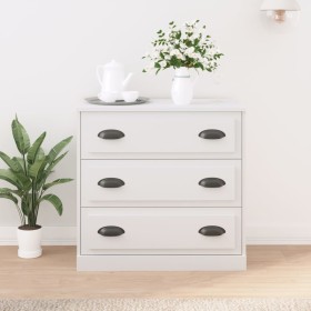 White plywood sideboard 70x35.5x67.5 cm by vidaXL, Sideboards - Ref: Foro24-816224, Price: 86,99 €, Discount: %