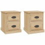 Nightstands 2 pcs Sonoma oak plywood 39x39x47.5 cm by vidaXL, Nightstands - Ref: Foro24-816151, Price: 77,02 €, Discount: %