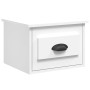 Mesitas de noche de pared 2 uds blanco 41,5x36x28 cm de vidaXL, Mesitas de noche - Ref: Foro24-816377, Precio: 58,48 €, Descu...