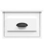 Mesitas de noche de pared 2 uds blanco 41,5x36x28 cm de vidaXL, Mesitas de noche - Ref: Foro24-816377, Precio: 58,48 €, Descu...