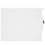 Mesitas de noche de pared 2 uds blanco 41,5x36x28 cm de vidaXL, Mesitas de noche - Ref: Foro24-816377, Precio: 58,48 €, Descu...