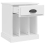 White nightstand 43x36x50 cm by vidaXL, Nightstands - Ref: Foro24-816344, Price: 46,99 €, Discount: %