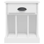 White nightstand 43x36x50 cm by vidaXL, Nightstands - Ref: Foro24-816344, Price: 46,99 €, Discount: %