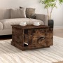 Smoked oak plywood coffee table 50x50x35 cm by vidaXL, Coffee table - Ref: Foro24-816253, Price: 67,99 €, Discount: %