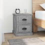 Bedside table made of gray concrete plywood, measuring 39x39x47.5cm. by vidaXL, Nightstands - Ref: Foro24-816152, Price: 42,0...