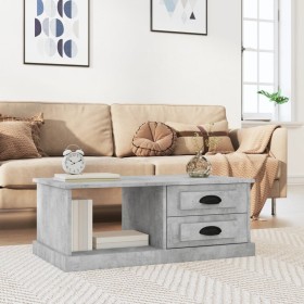 Concrete gray plywood coffee table 90x50x35 cm by vidaXL, Coffee table - Ref: Foro24-816244, Price: 84,99 €, Discount: %