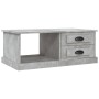 Concrete gray plywood coffee table 90x50x35 cm by vidaXL, Coffee table - Ref: Foro24-816244, Price: 83,94 €, Discount: %