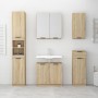 Sonoma oak wall-mounted bathroom cabinet 32x20x67 cm by vidaXL, Lockers and storage cabinets - Ref: Foro24-811298, Price: 54,...