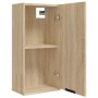 Sonoma oak wall-mounted bathroom cabinet 32x20x67 cm by vidaXL, Lockers and storage cabinets - Ref: Foro24-811298, Price: 54,...