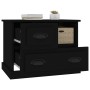 Mesita de noche negra 60x39x45 cm de vidaXL, Mesitas de noche - Ref: Foro24-816361, Precio: 60,35 €, Descuento: %