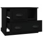 Mesita de noche negra 60x39x45 cm de vidaXL, Mesitas de noche - Ref: Foro24-816361, Precio: 60,35 €, Descuento: %