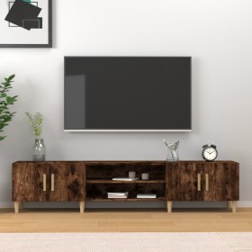 TV stand made of smoked oak plywood, measuring 180x31.5x40cm. by vidaXL, TV Furniture - Ref: Foro24-816261, Price: 104,99 €, ...