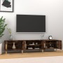 Mueble para TV madera contrachapada roble ahumado 180x31,5x40cm de vidaXL, Muebles TV - Ref: Foro24-816261, Precio: 92,38 €, ...