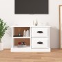 Hochglanzweißer TV-Schrank aus Sperrholz, 73 x 35,5 x 47,5 cm von vidaXL, TV-Möbel - Ref: Foro24-816170, Preis: 45,02 €, Raba...