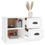 Hochglanzweißer TV-Schrank aus Sperrholz, 73 x 35,5 x 47,5 cm von vidaXL, TV-Möbel - Ref: Foro24-816170, Preis: 45,02 €, Raba...