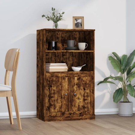 Smoked oak plywood sideboard 60x35.5x103.5 cm by vidaXL, Sideboards - Ref: Foro24-816317, Price: 79,38 €, Discount: %