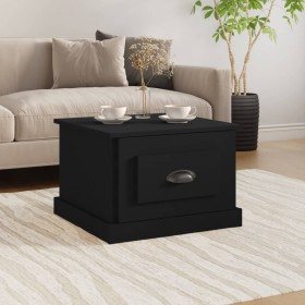 Black plywood coffee table 50x50x35 cm by vidaXL, Coffee table - Ref: Foro24-816249, Price: 53,16 €, Discount: %