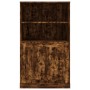 Aparador de madera contrachapada roble ahumado 60x35,5x103,5 cm de vidaXL, Aparadores - Ref: Foro24-816317, Precio: 84,10 €, ...