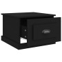 Black plywood coffee table 50x50x35 cm by vidaXL, Coffee table - Ref: Foro24-816249, Price: 53,03 €, Discount: %