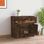 Sideboard aus geräuchertem Eichensperrholz 70x35,5x67,5 cm von vidaXL, Sideboards - Ref: Foro24-816429, Preis: 106,90 €, Raba...