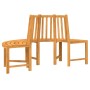 Semicircular tree bench solid teak wood Ø160 cm by vidaXL, garden benches - Ref: Foro24-364406, Price: 479,61 €, Discount: %