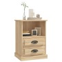 Nightstands 2 units Sonoma oak color 43x36x60 cm by vidaXL, Nightstands - Ref: Foro24-816335, Price: 93,99 €, Discount: %