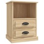 Nightstands 2 units Sonoma oak color 43x36x60 cm by vidaXL, Nightstands - Ref: Foro24-816335, Price: 93,99 €, Discount: %