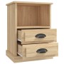 Nightstands 2 units Sonoma oak color 43x36x60 cm by vidaXL, Nightstands - Ref: Foro24-816335, Price: 93,99 €, Discount: %