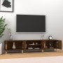 TV stand made of brown oak plywood, measuring 180x31.5x40 cm. by vidaXL, TV Furniture - Ref: Foro24-816263, Price: 113,70 €, ...