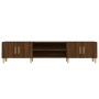 TV stand made of brown oak plywood, measuring 180x31.5x40 cm. by vidaXL, TV Furniture - Ref: Foro24-816263, Price: 113,70 €, ...