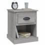 Sonoma gray plywood bedside table 39x39x47.5 cm by vidaXL, Nightstands - Ref: Foro24-816140, Price: 38,99 €, Discount: %