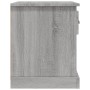 Mesita de noche madera contrachapada gris Sonoma 39x39x47,5 cm de vidaXL, Mesitas de noche - Ref: Foro24-816140, Precio: 38,3...