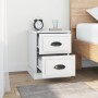 Glossy white plywood nightstand 39x39x47.5cm by vidaXL, Nightstands - Ref: Foro24-816148, Price: 46,16 €, Discount: %