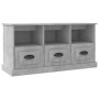 Mueble para TV madera contrachapada gris hormigón 100x35x50 cm de vidaXL, Muebles TV - Ref: Foro24-816292, Precio: 73,18 €, D...