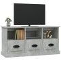 Mueble para TV madera contrachapada gris hormigón 100x35x50 cm de vidaXL, Muebles TV - Ref: Foro24-816292, Precio: 73,18 €, D...