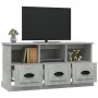 Mueble para TV madera contrachapada gris hormigón 100x35x50 cm de vidaXL, Muebles TV - Ref: Foro24-816292, Precio: 73,18 €, D...