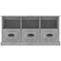 Mueble para TV madera contrachapada gris hormigón 100x35x50 cm de vidaXL, Muebles TV - Ref: Foro24-816292, Precio: 73,18 €, D...